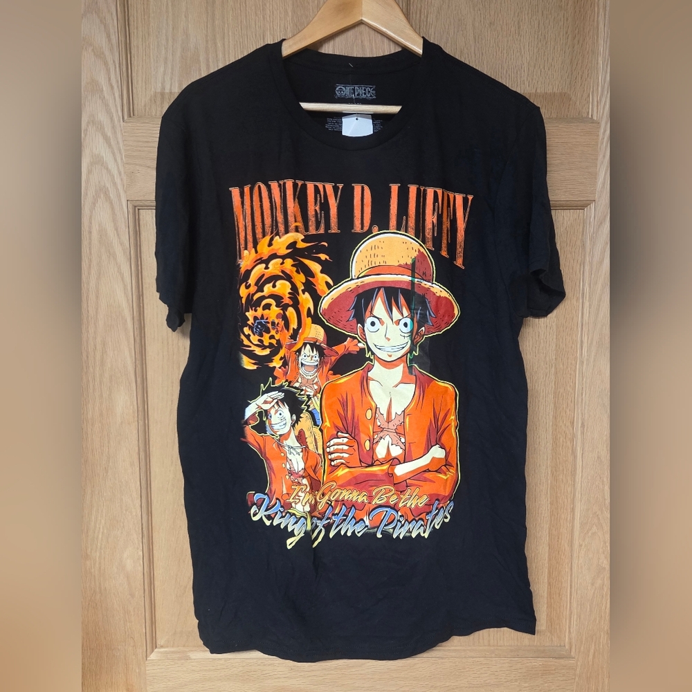 Onepiece Black Mens Medium‎ T-Shirt New